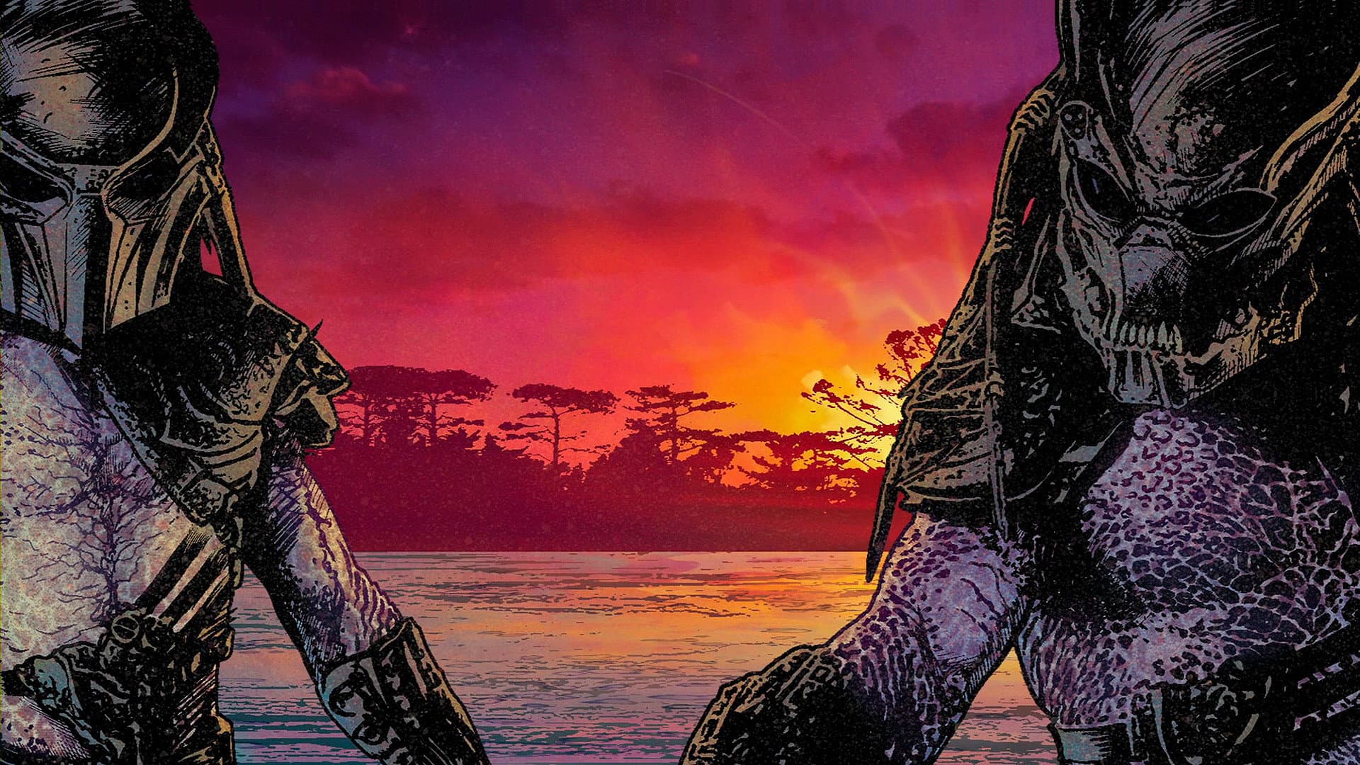 Backdrop for Predators: Crucified
