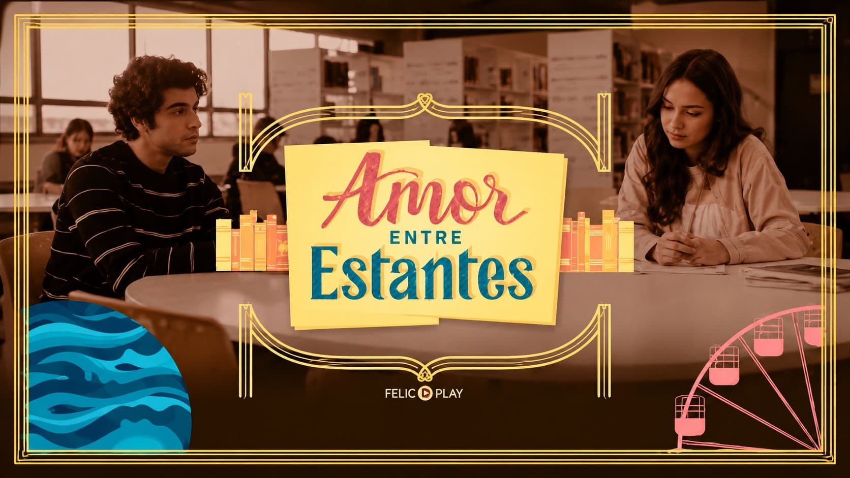 Backdrop for Amor entre Estantes