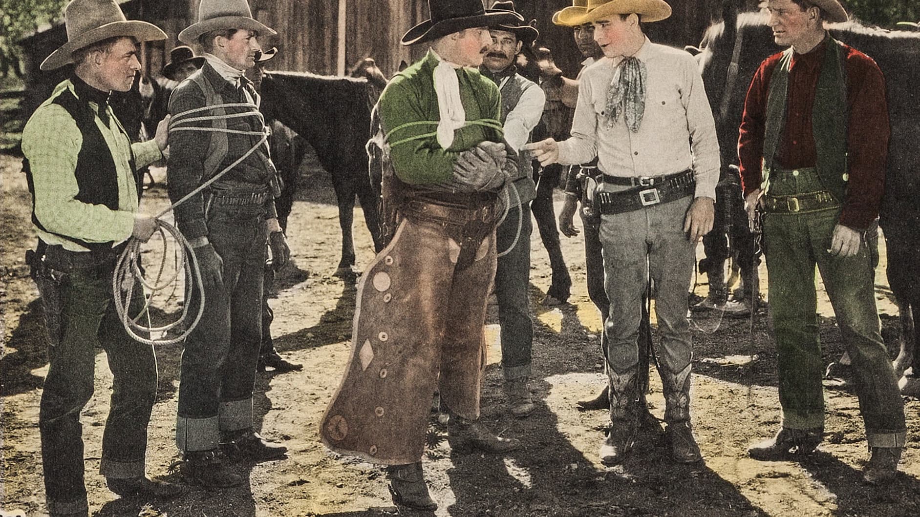 Backdrop for Code of the Cow Country