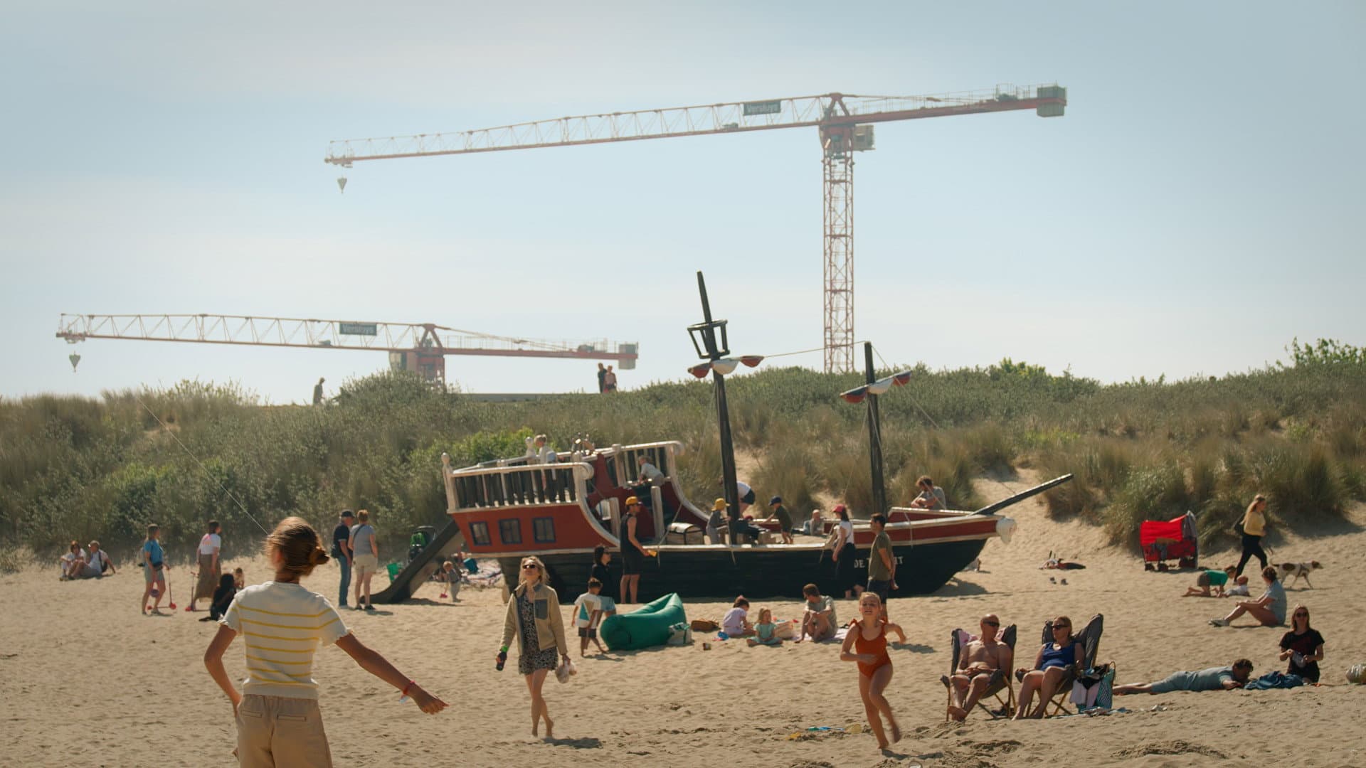 Backdrop for Knokke in Cadzand