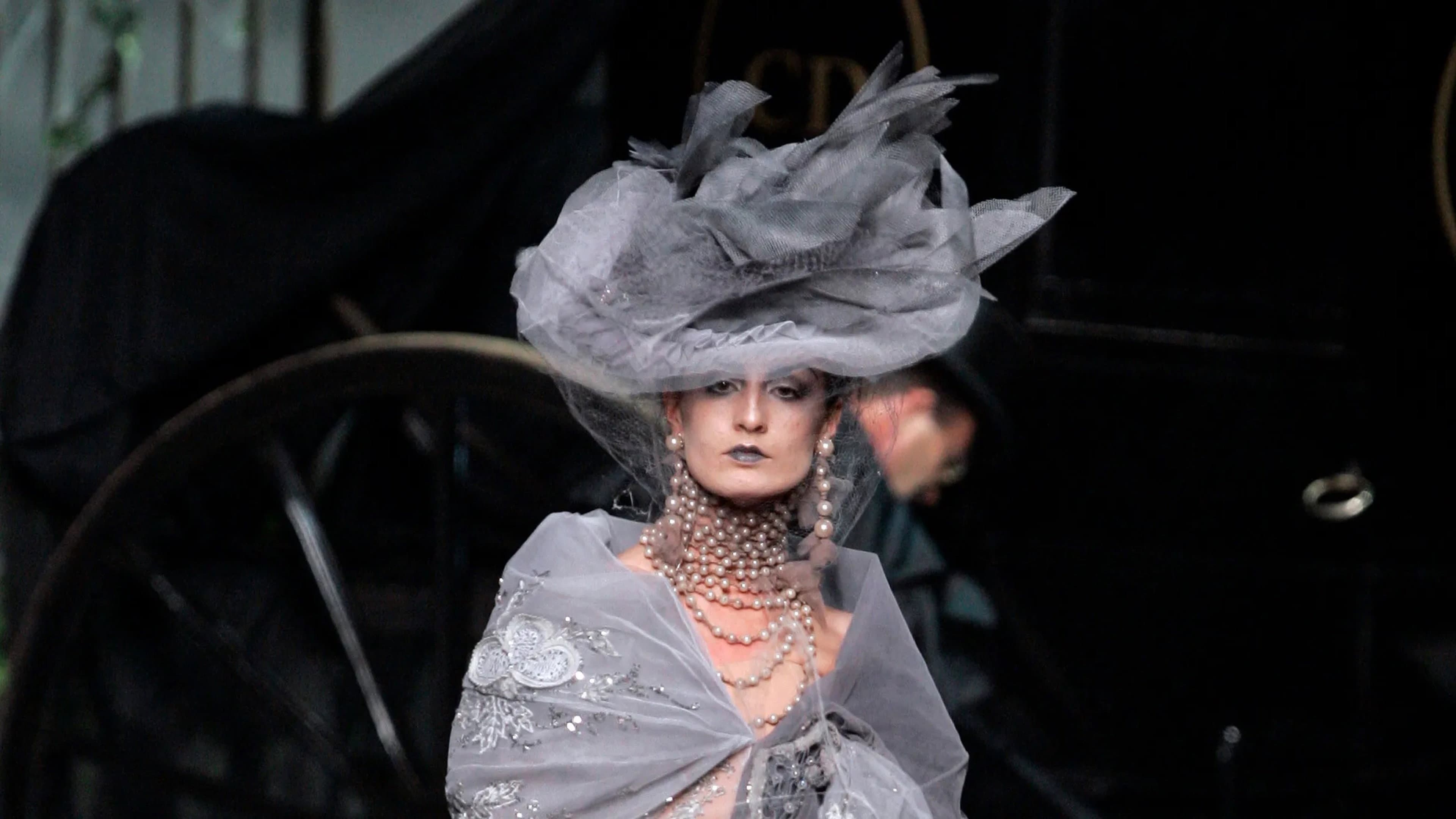 Backdrop for The Secret World of Haute Couture