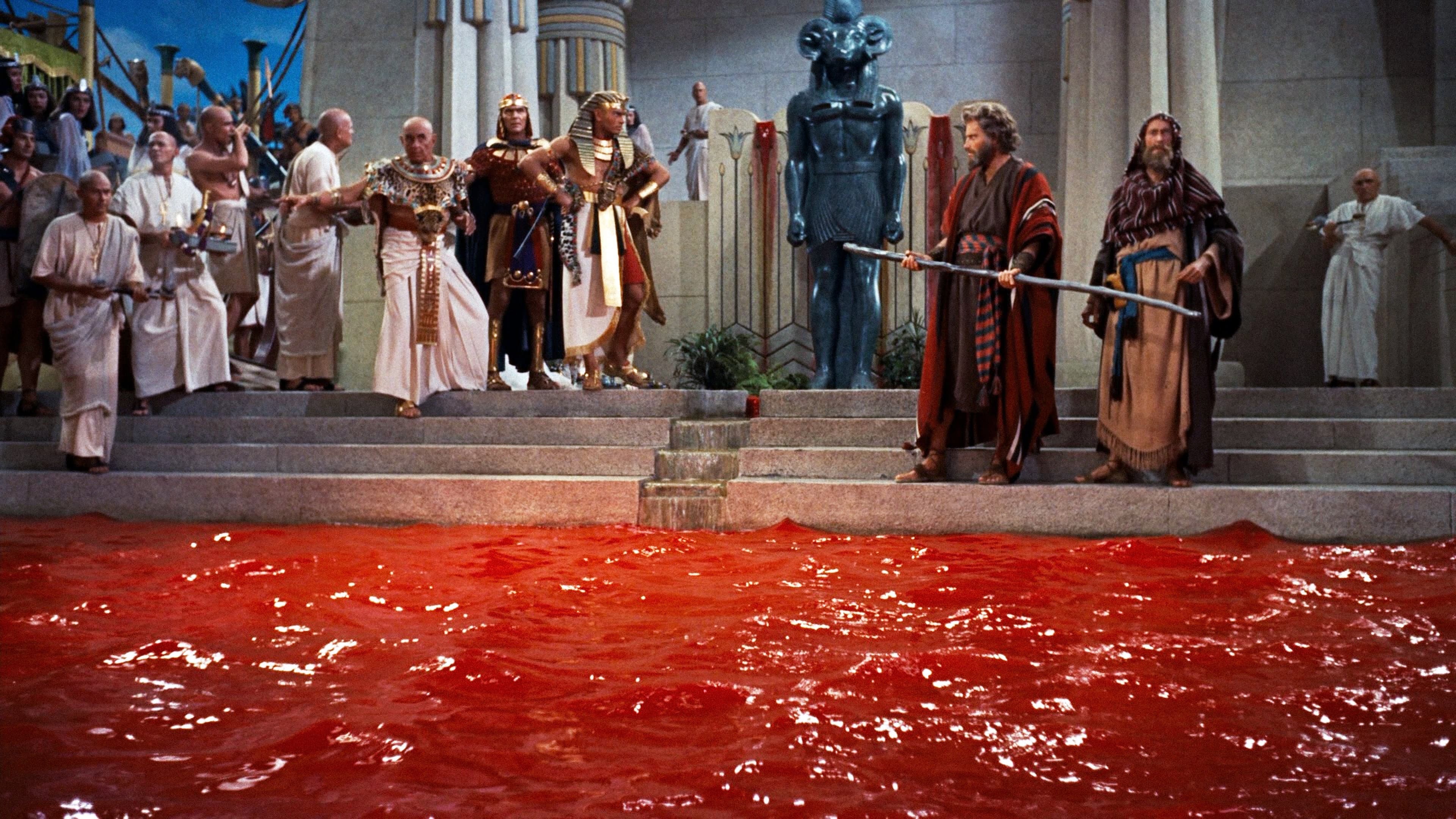 Backdrop for The Ten Commandments