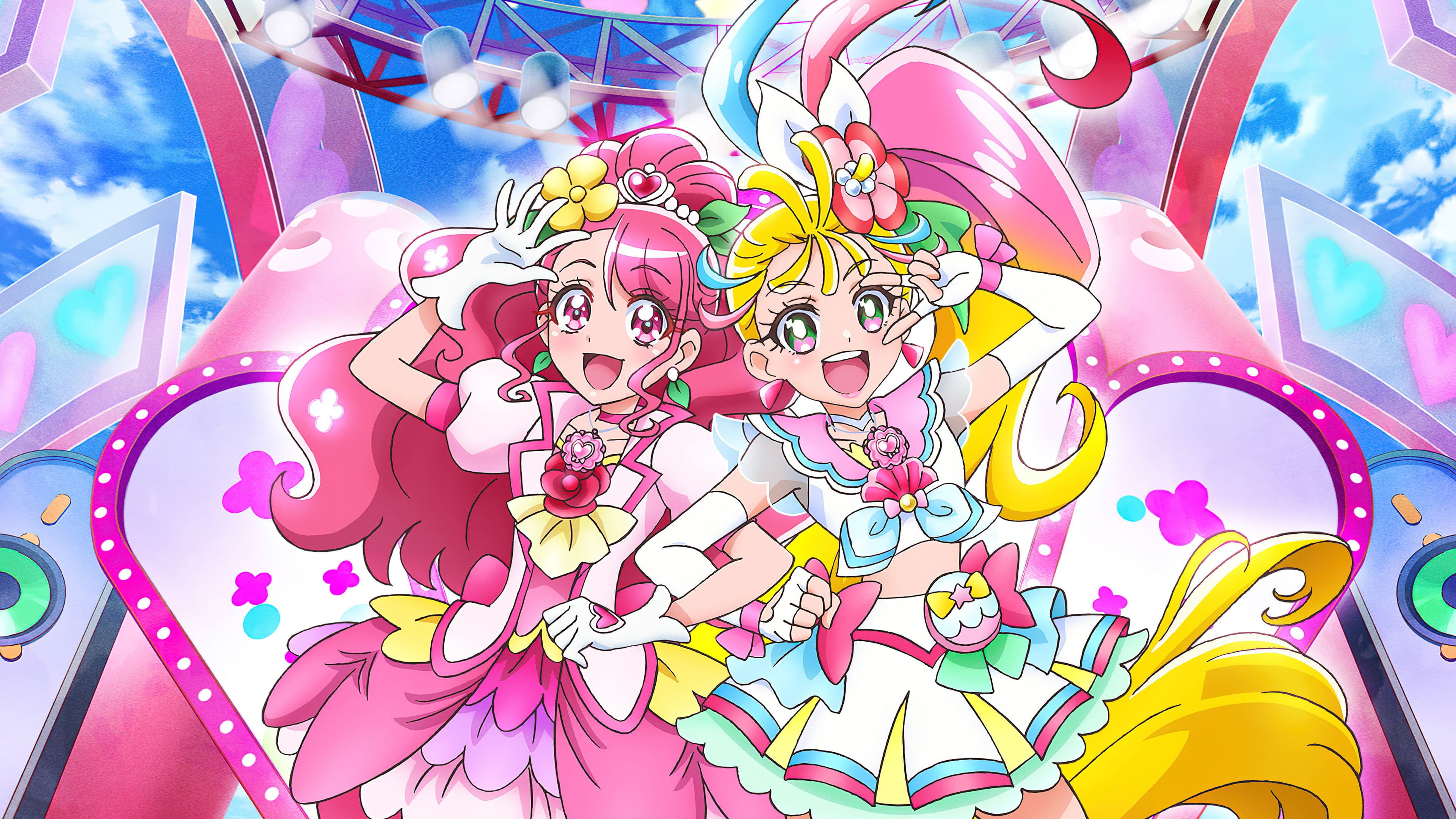 Backdrop for Tropical-Rouge! Precure Petit: Dive in! Collab♡Dance Party!