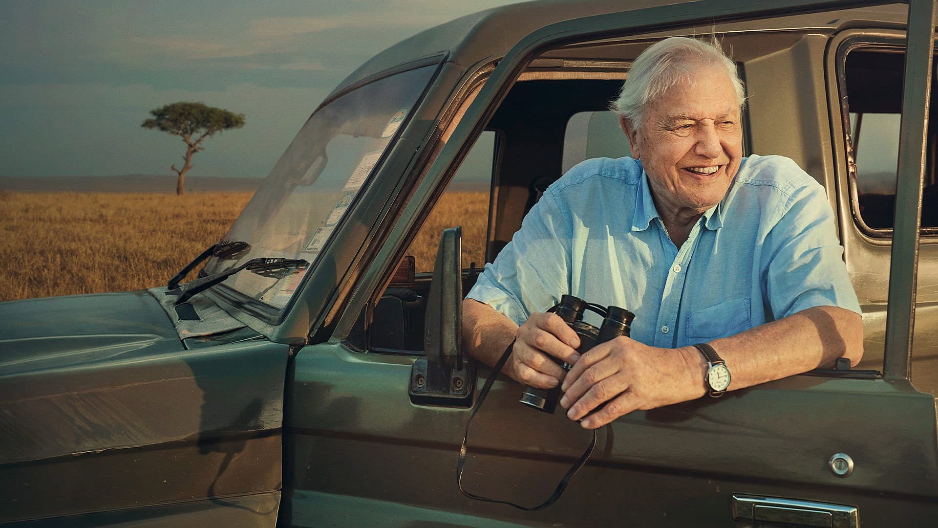 Backdrop for David Attenborough's 100 Years on Planet Earth