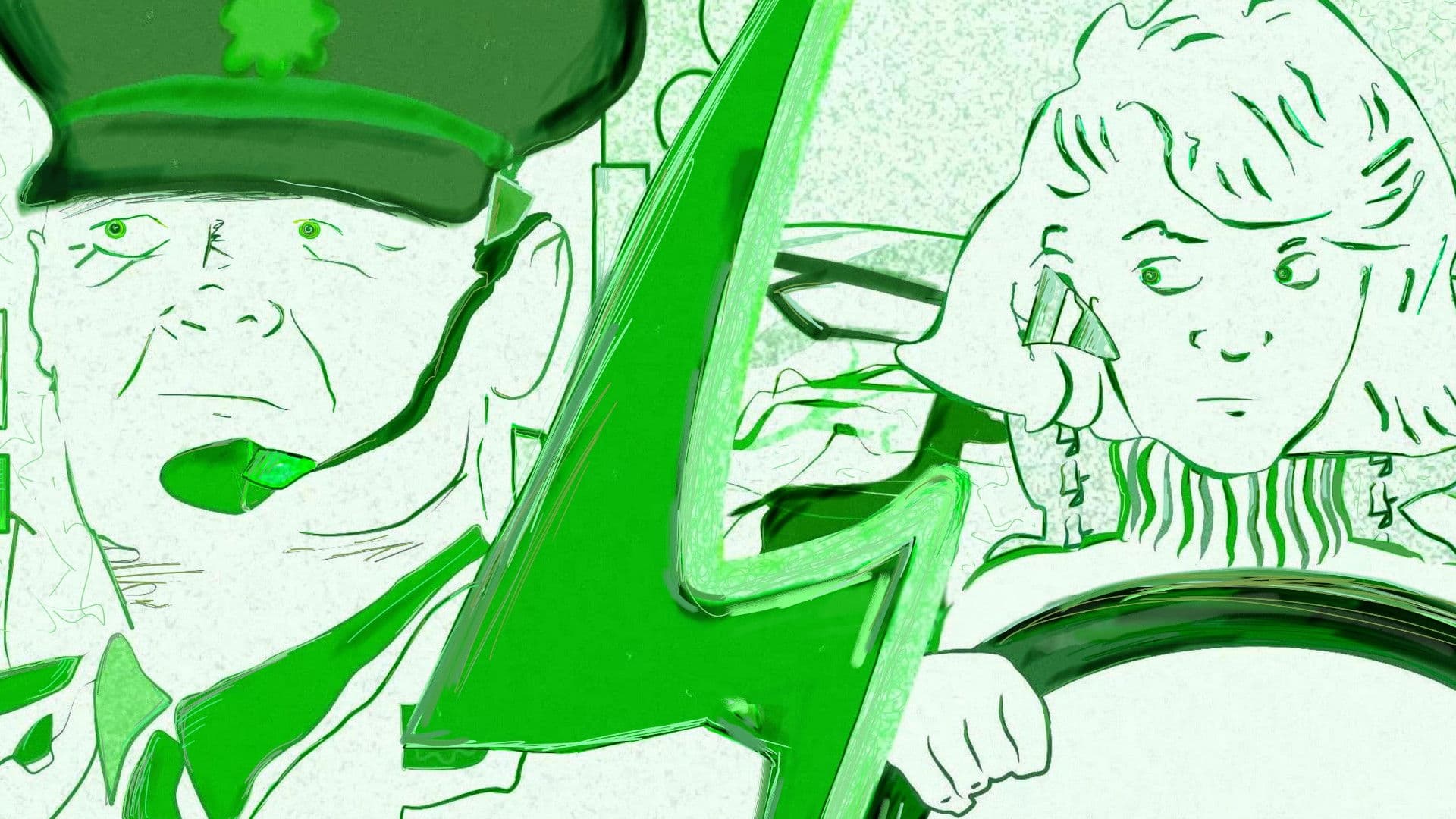 Backdrop for The Green Marker Scare