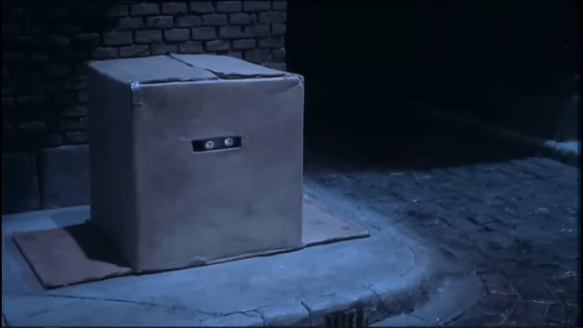 Backdrop for The Box Man
