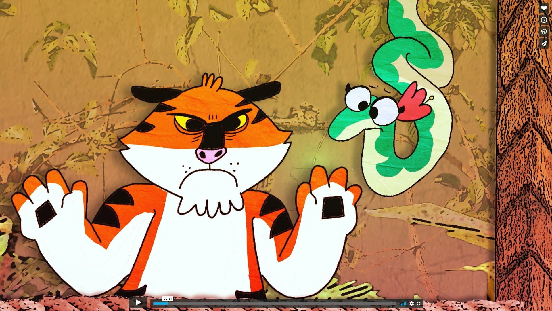 Backdrop for At the Zoo