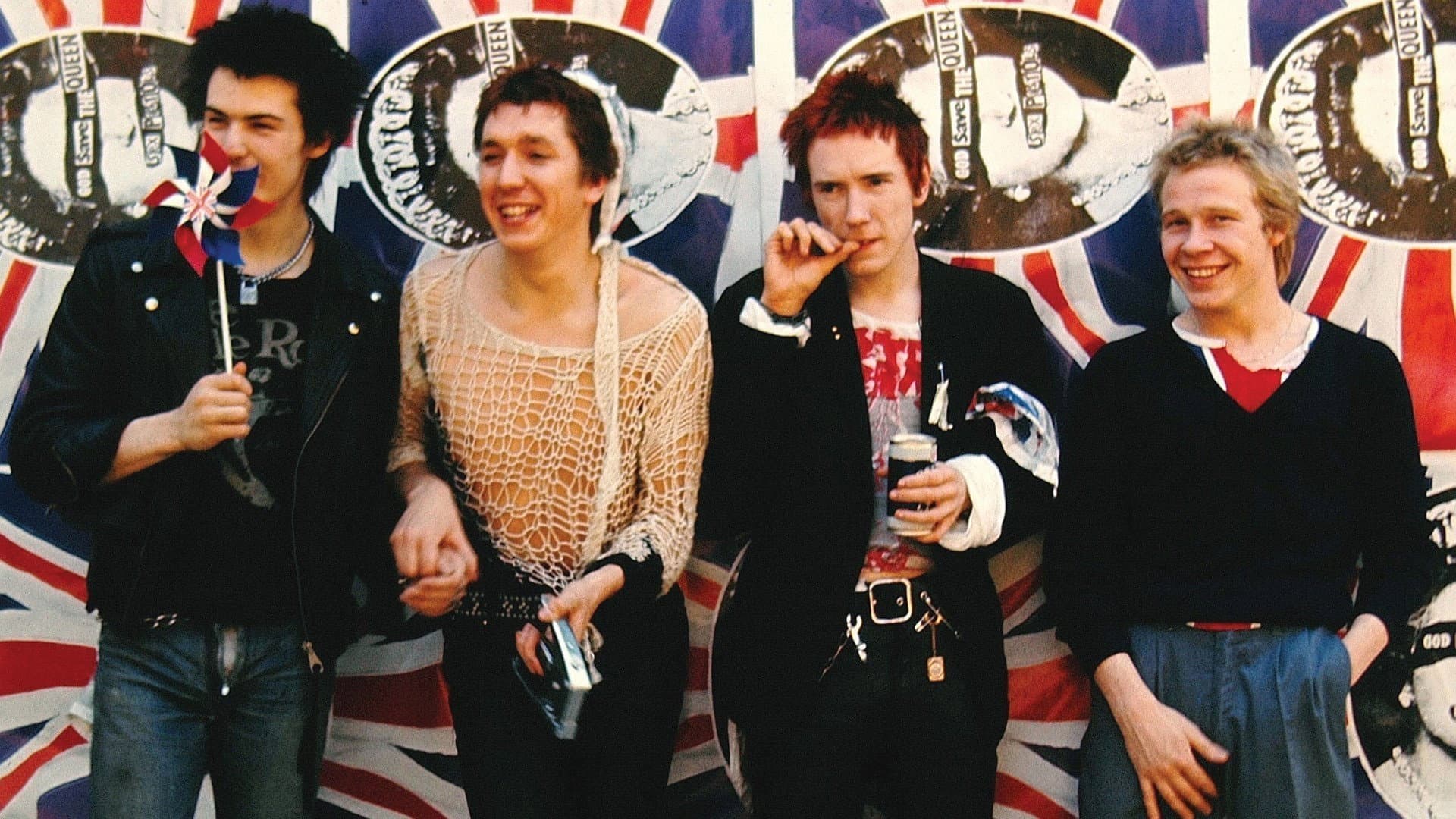 Backdrop for Sex Pistols:  Never Mind The Bollocks Here's The Sex Pistols