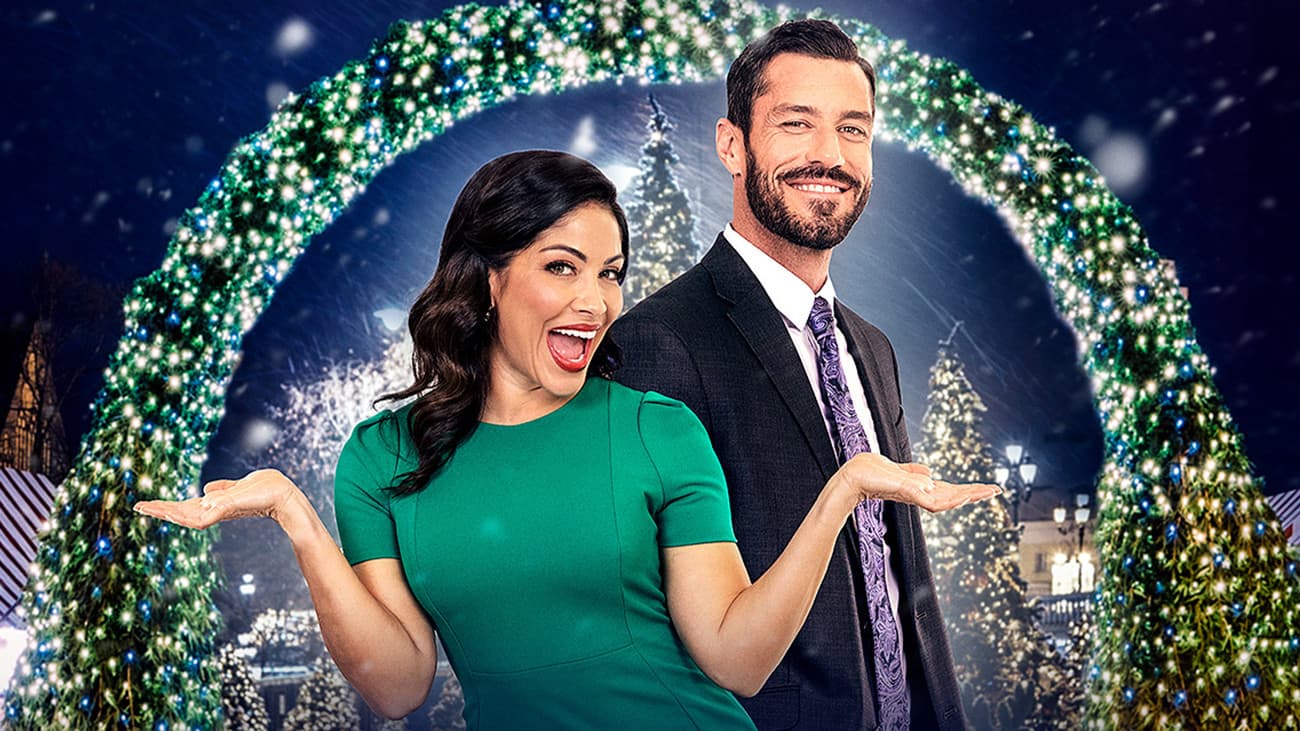Backdrop for Cloudy with a Chance of Christmas