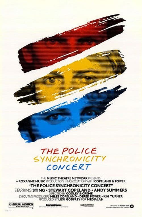 Poster for The Police: Synchronicity Concert