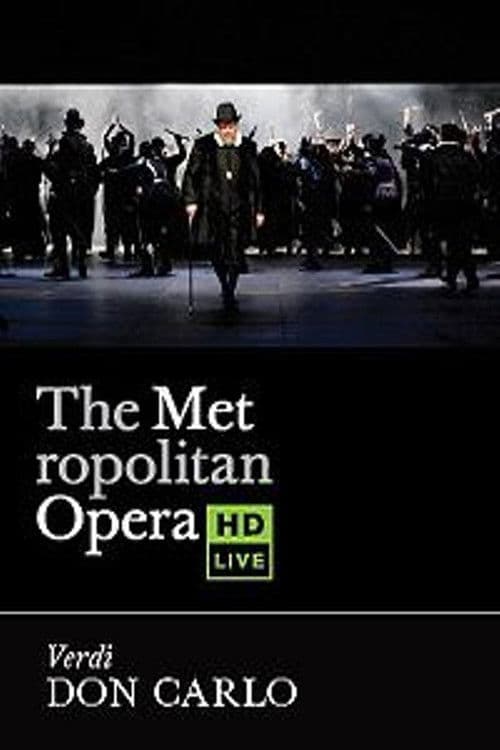 Poster for The Metropolitan Opera: Don Carlo
