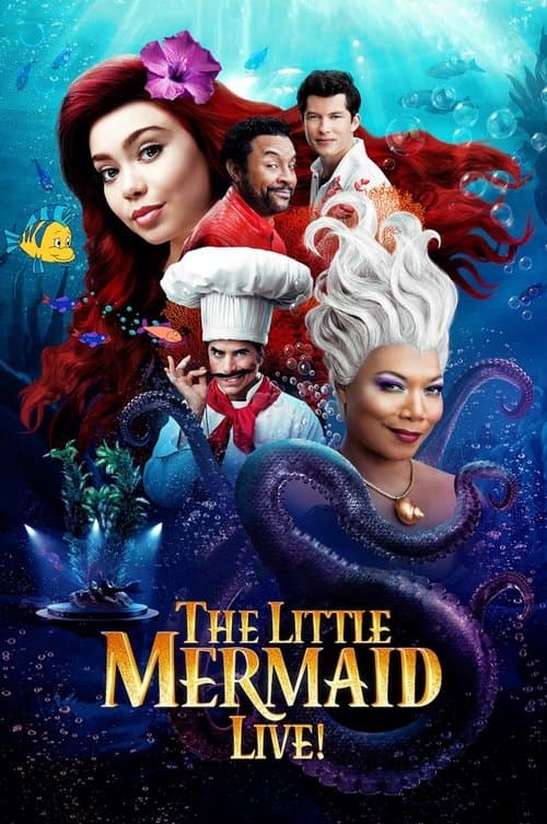 Poster for The Little Mermaid Live!