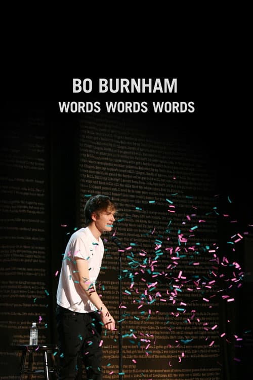 Poster for Bo Burnham: Words, Words, Words