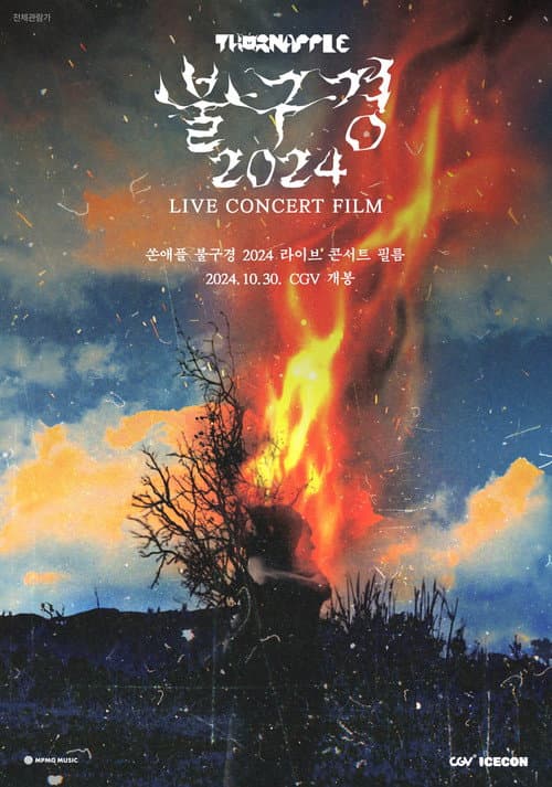 Poster for THORNAPPLE FIRE WATCHING 2024 LIVE CONCERT FILM