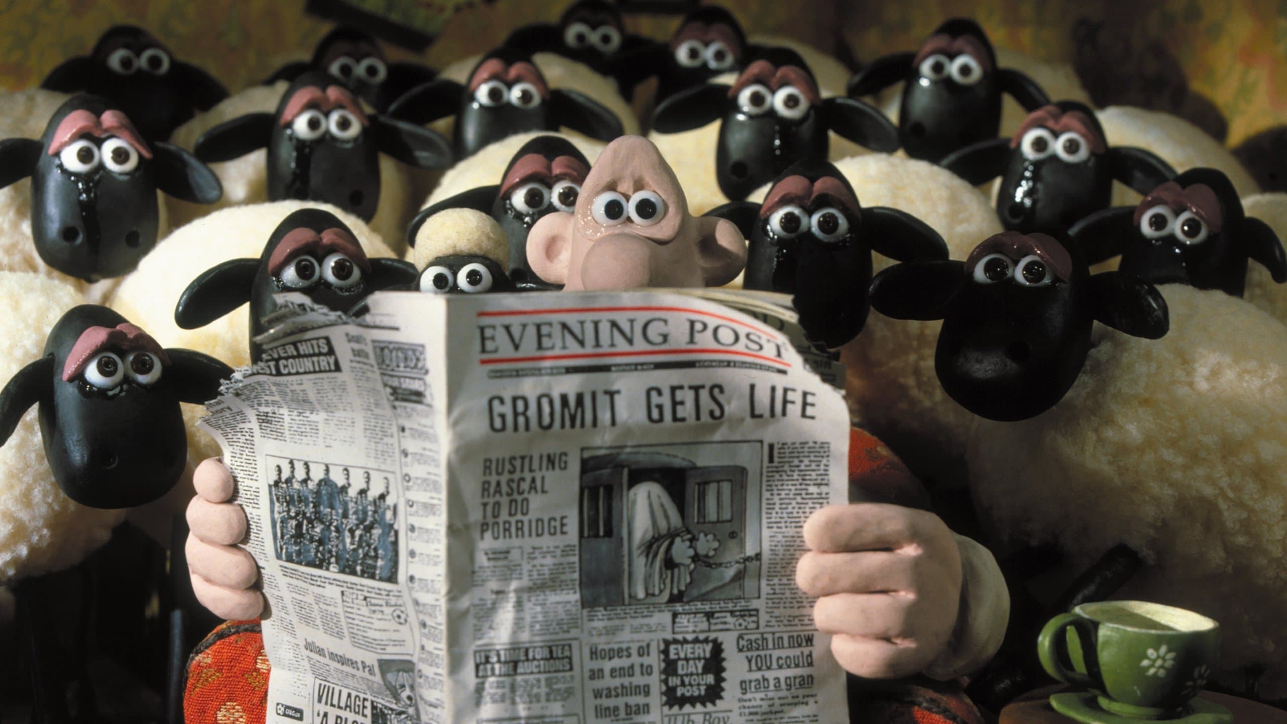 Backdrop for A Close Shave