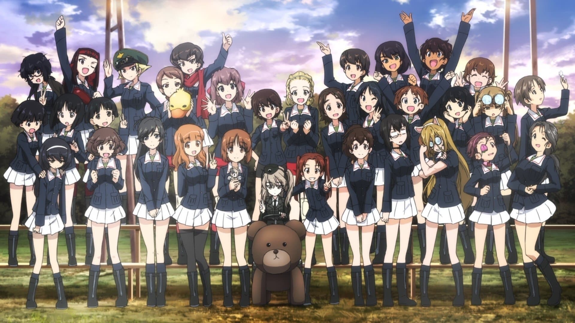 Backdrop for Girls und Panzer der Film Special: Arisu War!
