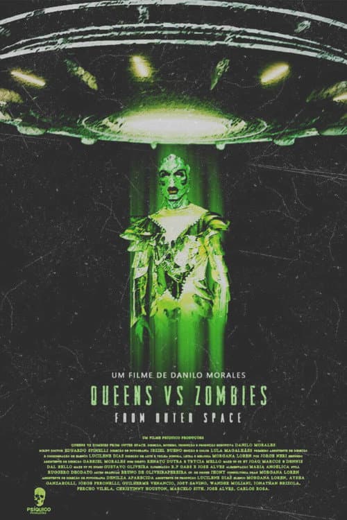 Poster for Queens vs Zombies from Outer Space